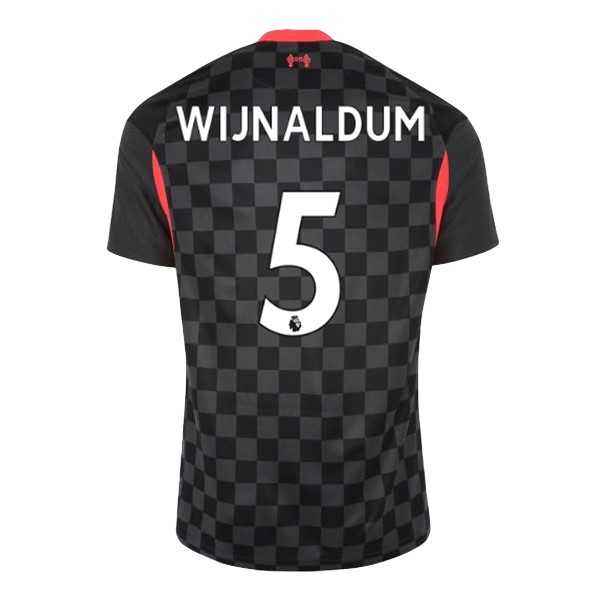 Maglia Liverpool NO.5 Wijnaldum Third 20/21 Nero